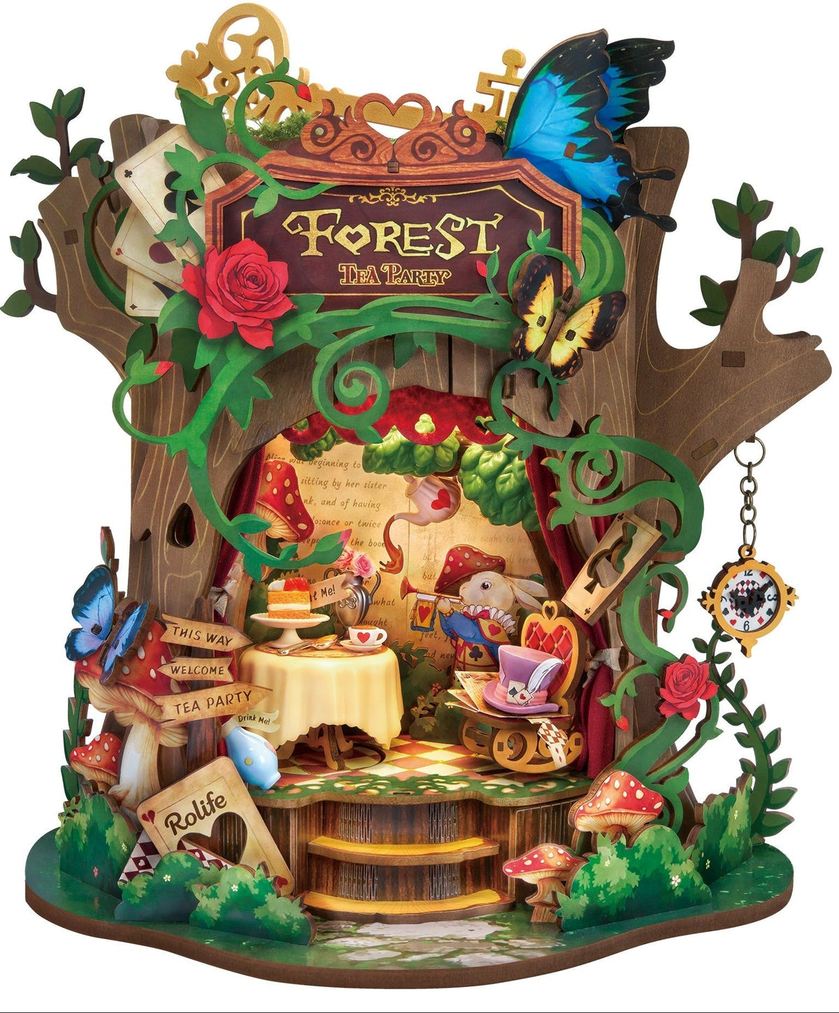 Rolife: Forest Tea Party DIY Miniature Puzzle Kit - (AMT03)