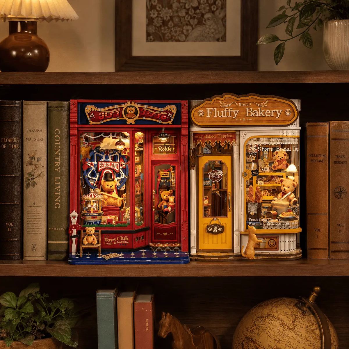 Rolife: Fluffy Bakery DIY Book Nook Puzzle Kit - (TGE07)