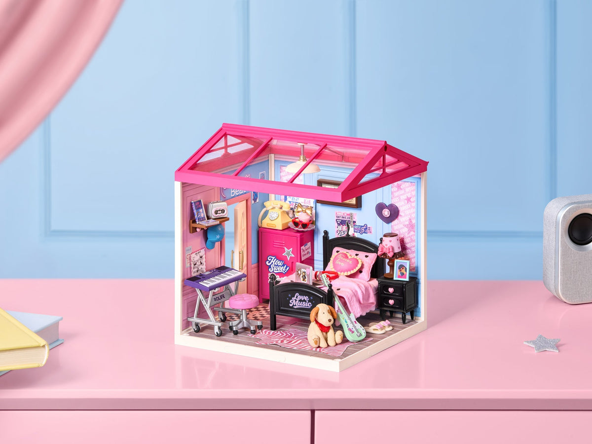 Rolife: Bedroom Pop DIY Plastic Miniature Puzzle Kit - (DW029)