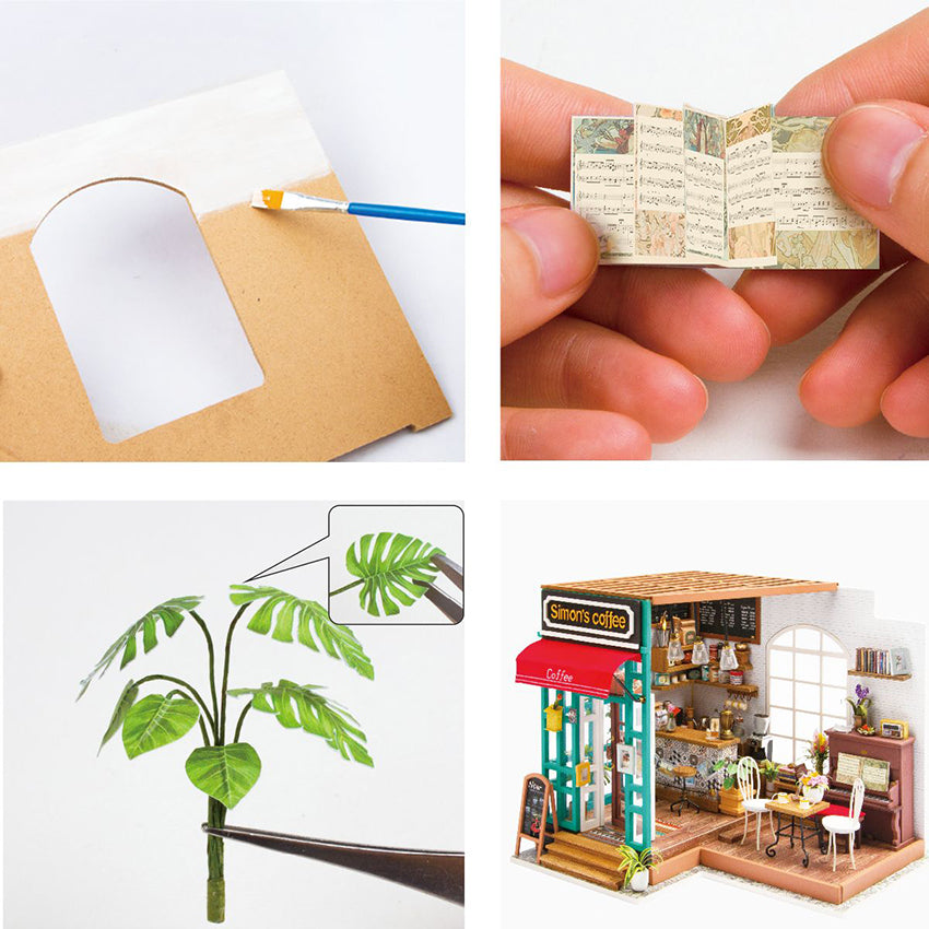 Rolife Simon’s Coffee DIY Miniature Puzzle - (DG109)