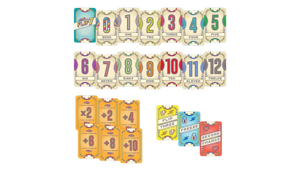 Flip 7 Hangsell Edition (CDU with order of 8 units)
