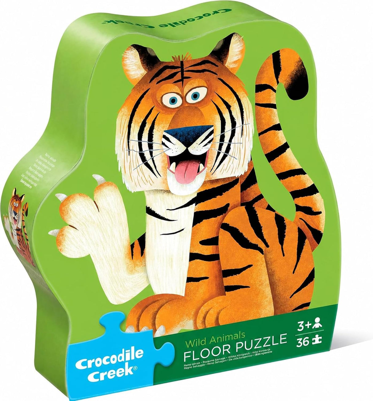 Crocodile Creek: 36pc Puzzle - Wild Kingdom