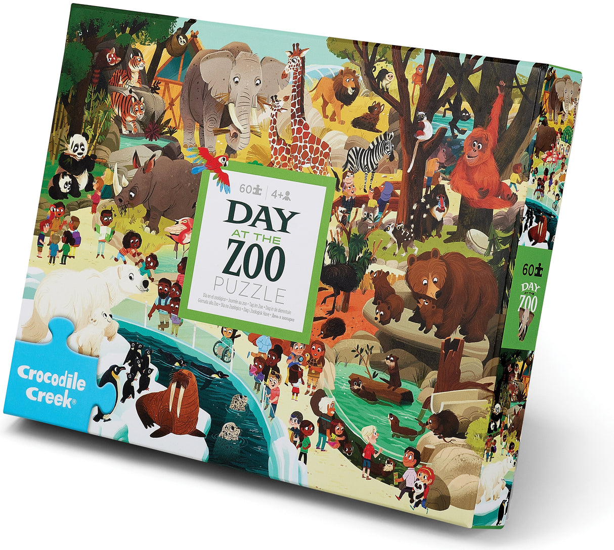 Crocodile Creek: 60pc Day at the Museum - Zoo