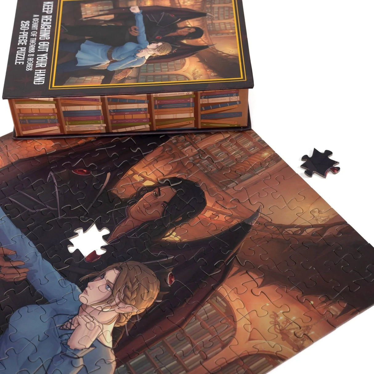 Kingdom of Threads: Keep Reaching Out Your Hand Keepsake Puzzle | ACOTAR - 250 Pieces