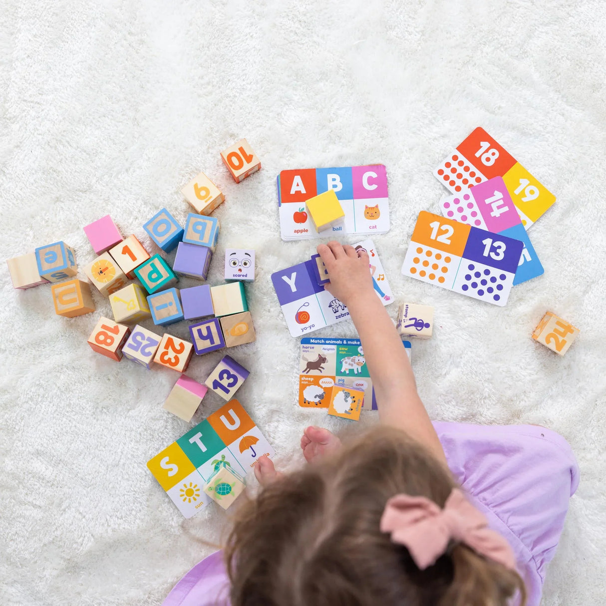 Melissa & Doug: Ms. Rachel Blocks + Activity Cards