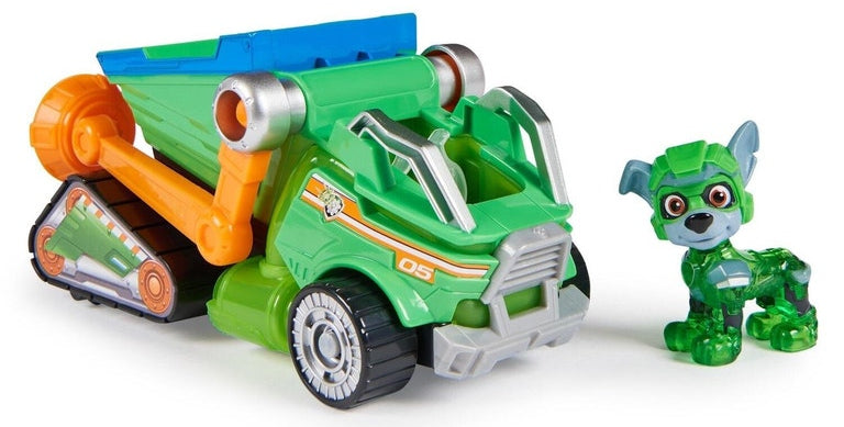 Paw Patrol Mighty Movie Vehicles: Rocky - Recycle Truck