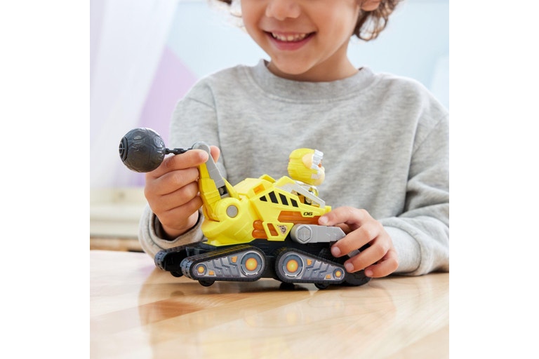 Paw Patrol Mighty Movie Vehicles: Rubble - Bulldozer