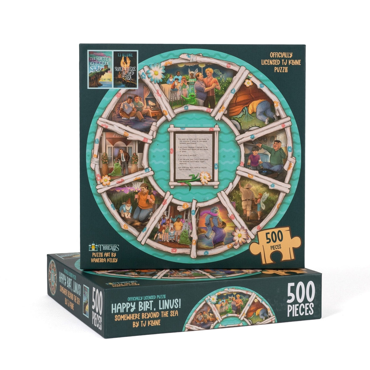 Kingdom of Threads: Happy Birt, Linus! Puzzle | House in the Cerulean Sea