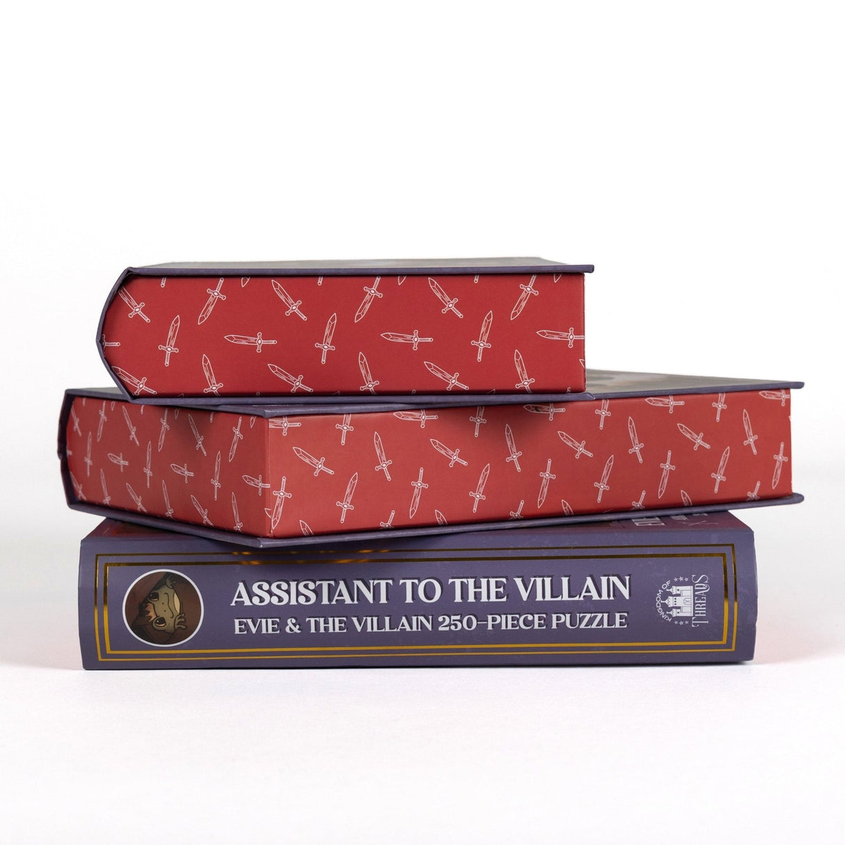 Kingdom of Threads: Evie & Villain Keepsake Puzzle | Assistant To the Villain - 250 Pieces