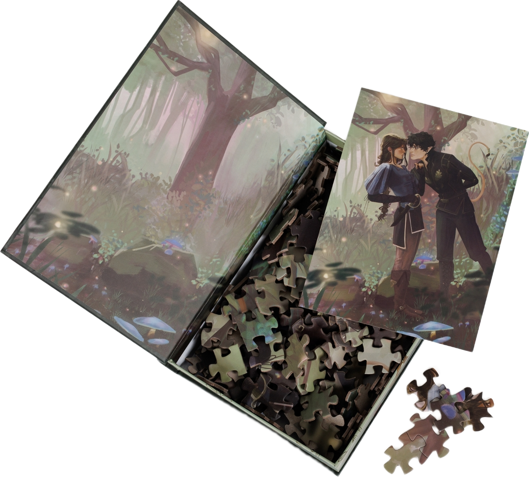 Kingdom of Threads: Cruel Beautiful Clever Keepsake Puzzle | Folk of the Air - 250 Pieces