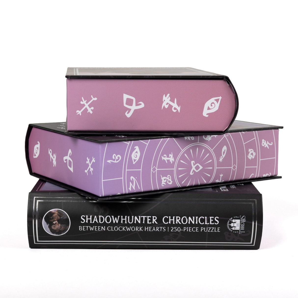 Kingdom of Threads: Between Clockwork Hearts Keepsake Puzzle | Shadowhunters - 250 Pieces