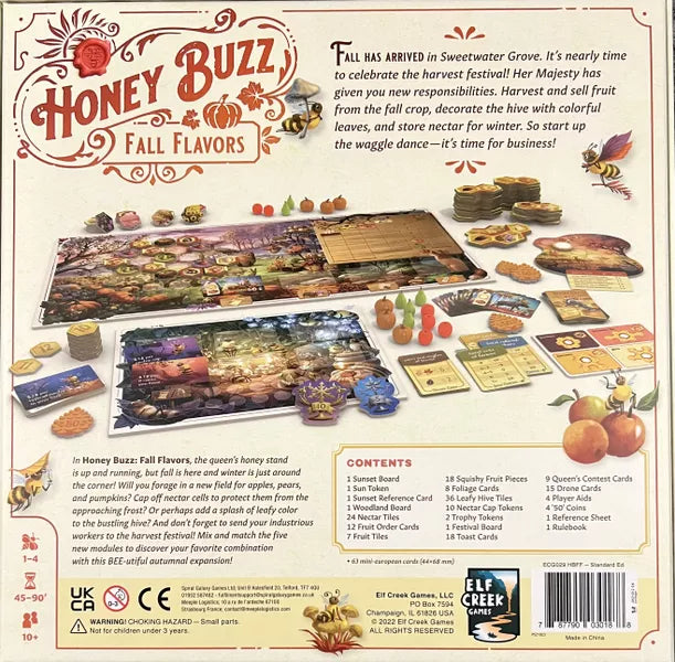 Honey Buzz Fall Flavors Expansion