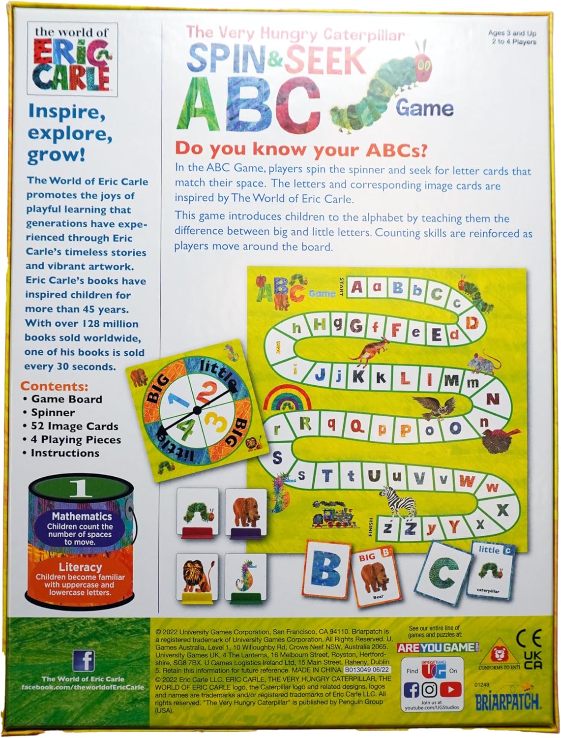 Eric Carle: Spin, Seek and Collect Game