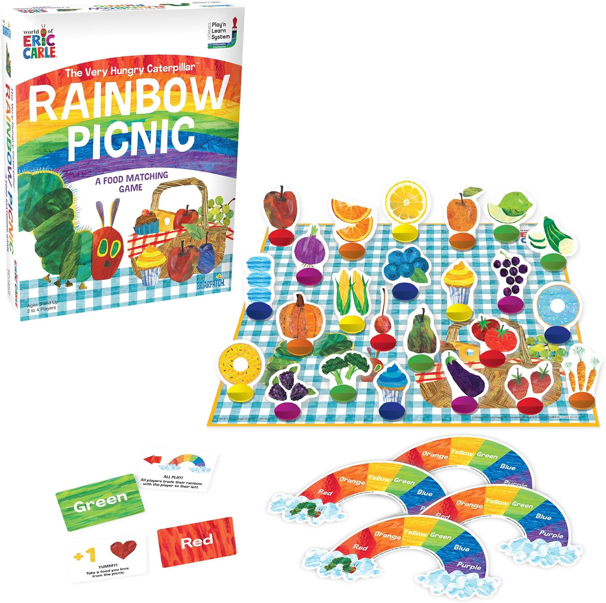 Eric Carle: The Very Hungry Caterpillar Rainbow Picnic Game