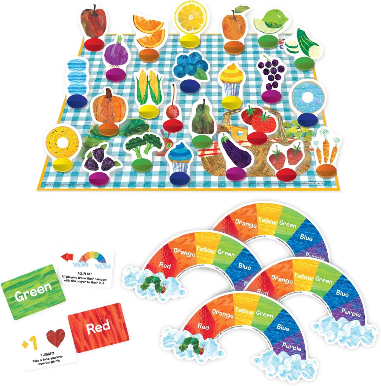 Eric Carle: The Very Hungry Caterpillar Rainbow Picnic Game