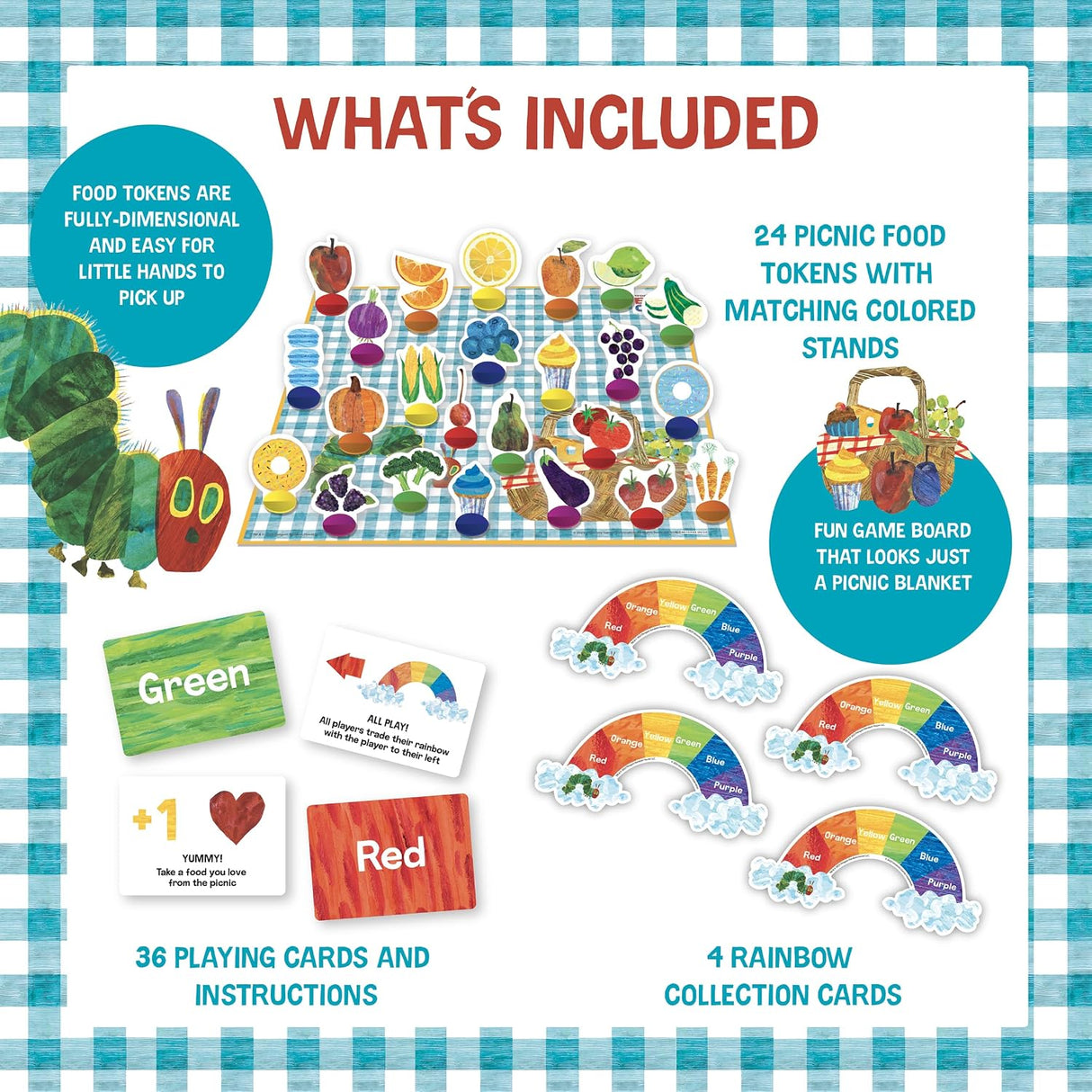 Eric Carle: The Very Hungry Caterpillar Rainbow Picnic Game