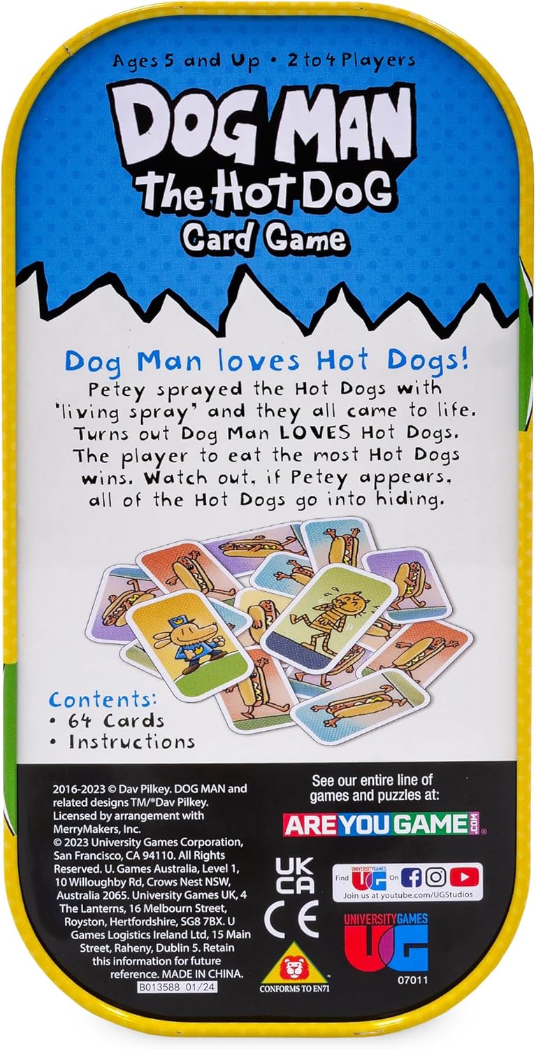 Dog Man: The Hot Dog Tin Game