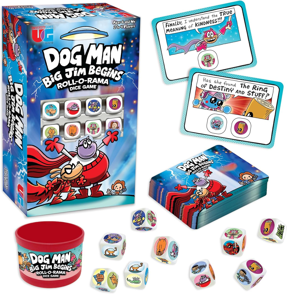 Dog Man: Big Jim Begins Dice Game