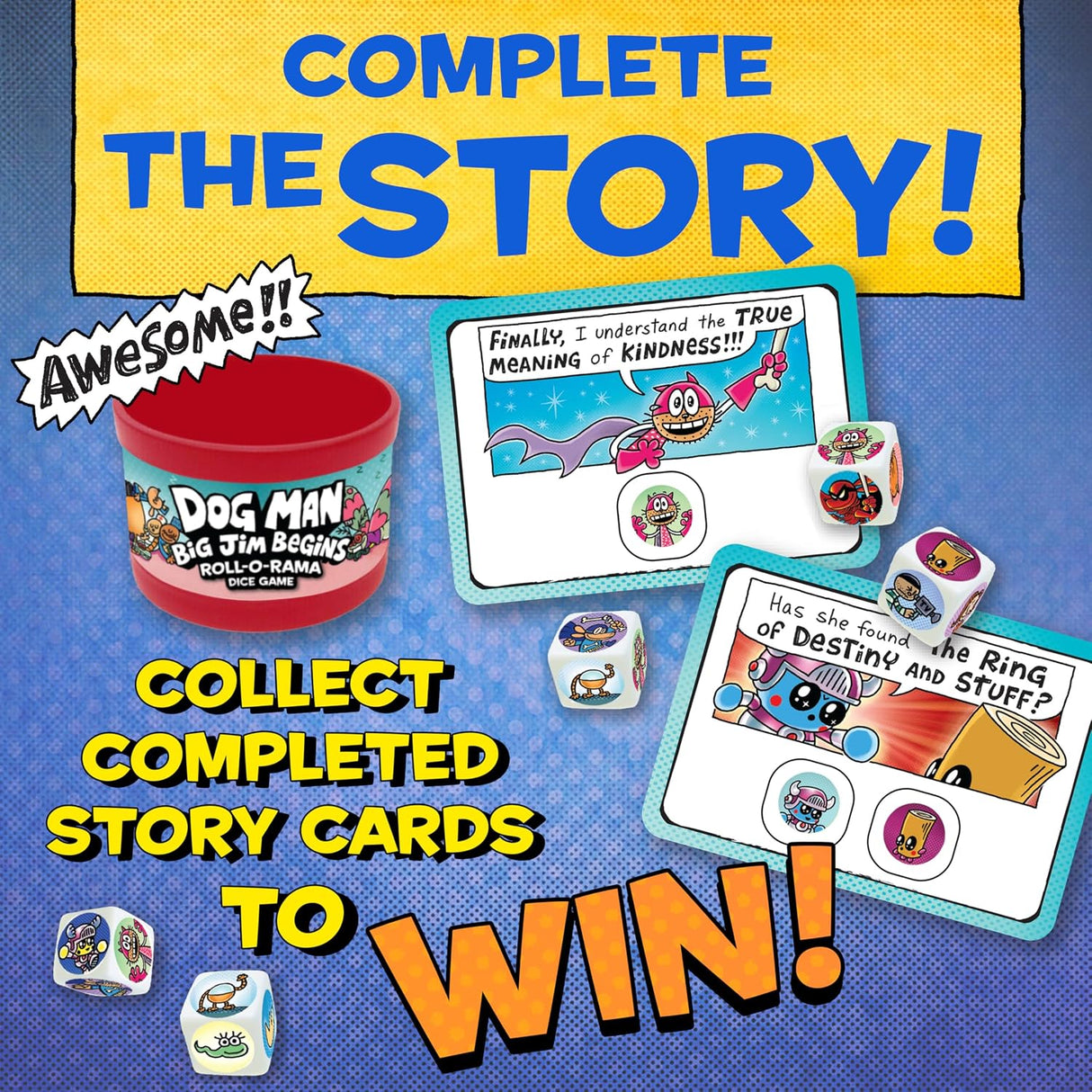 Dog Man: Big Jim Begins Dice Game