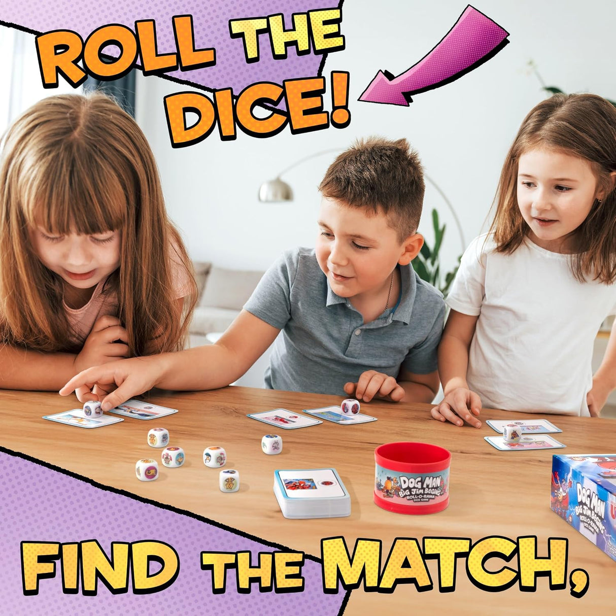 Dog Man: Big Jim Begins Dice Game