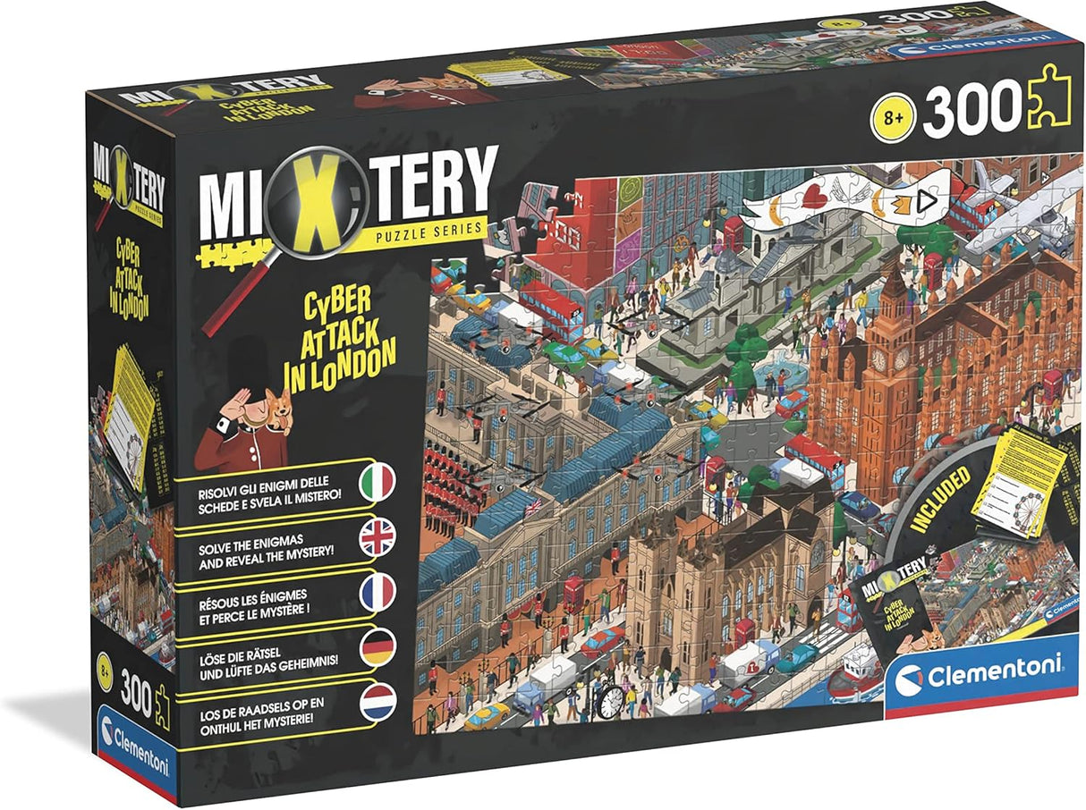 Clementoni Mixtery Hacking Attack in London Jigsaw Puzzle - 300 Piece - (21711)