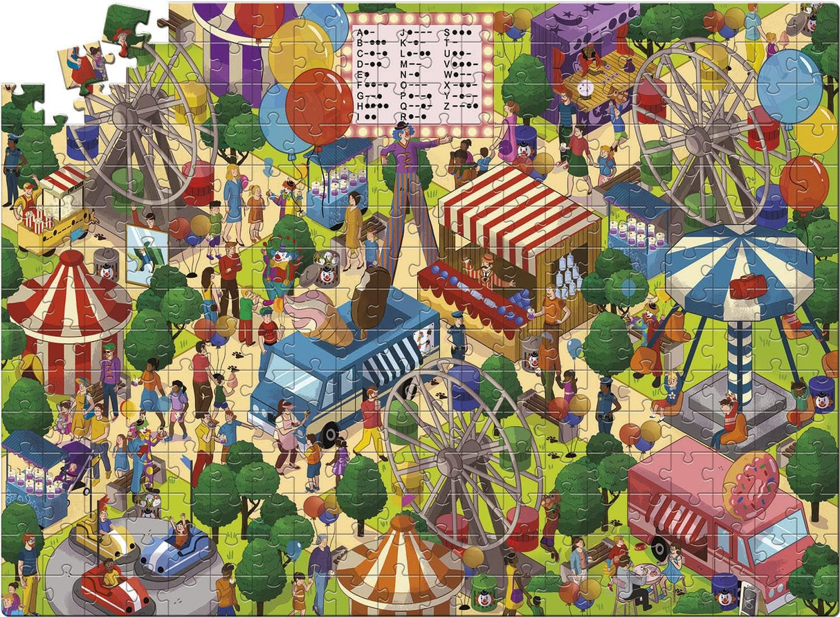 Clementoni Mixtery Catch The Thief Jigsaw Puzzle - 300 Piece - (21712)