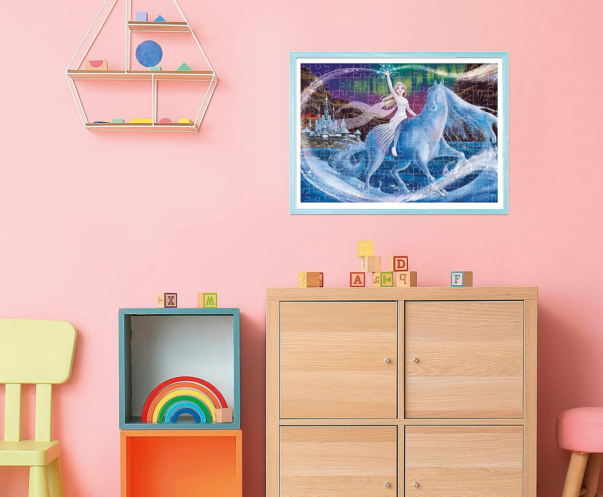Clementoni Disney Frozen 2, Glow in the Dark Jigsaw Puzzle - 104 Piece - Lights Collection - (27548)