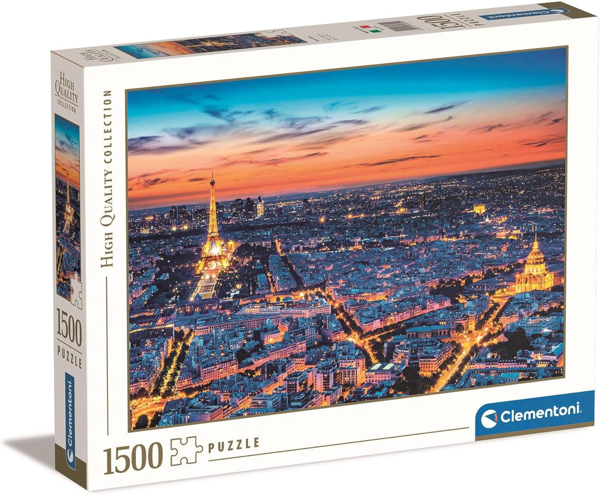 Clementoni View of Paris Jigsaw Puzzle - 1500 Piece - High Quality Collection - (31815)