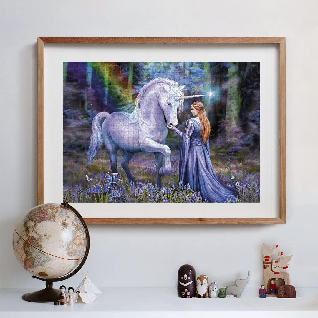 Clementoni Bluebell Woods Jigsaw Puzzle - 1500 Piece - Anne Stokes Collection - (31821)