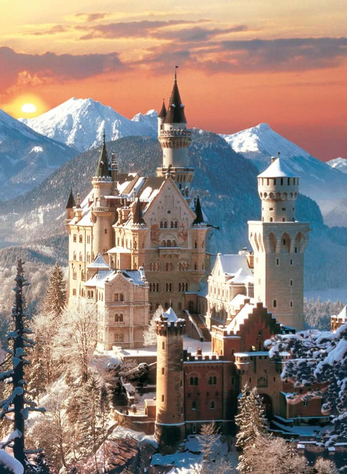 Clementoni Neuschwanstein Jigsaw Puzzle - 1500 Piece - High Quality Collection - (31925)