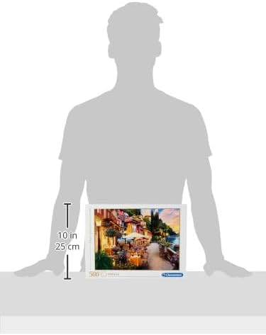 Clementoni Monte Rosa Dreaming (Lake Como) Jigsaw Puzzle - 500 Piece - High Quality Collection - (35041)
