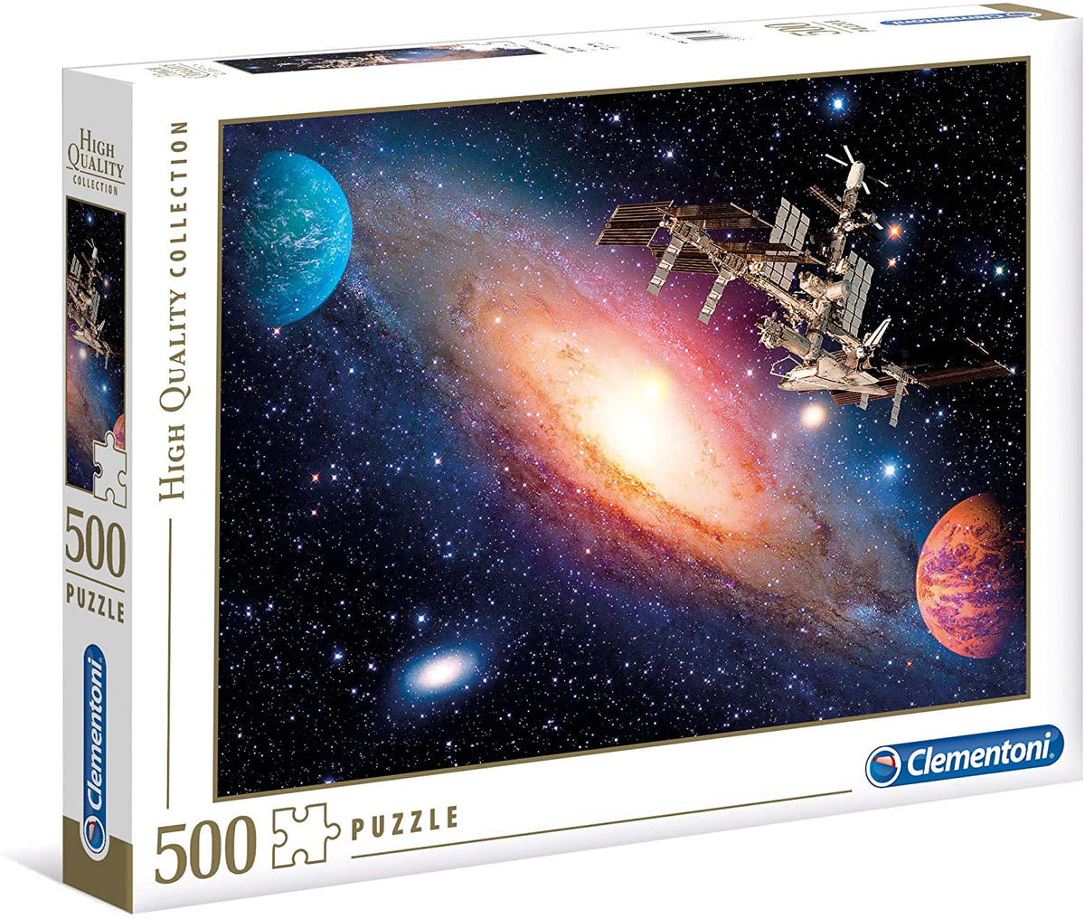 Clementoni International Space Station Jigsaw Puzzle - 500 Piece - High Quality Collection - (35075)