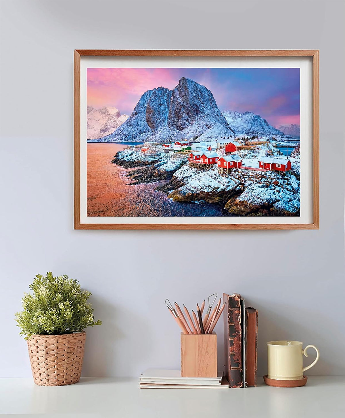 Clementoni Hamnoy Village Jigsaw Puzzle - 500 Piece - High Quality Collection - (35144)