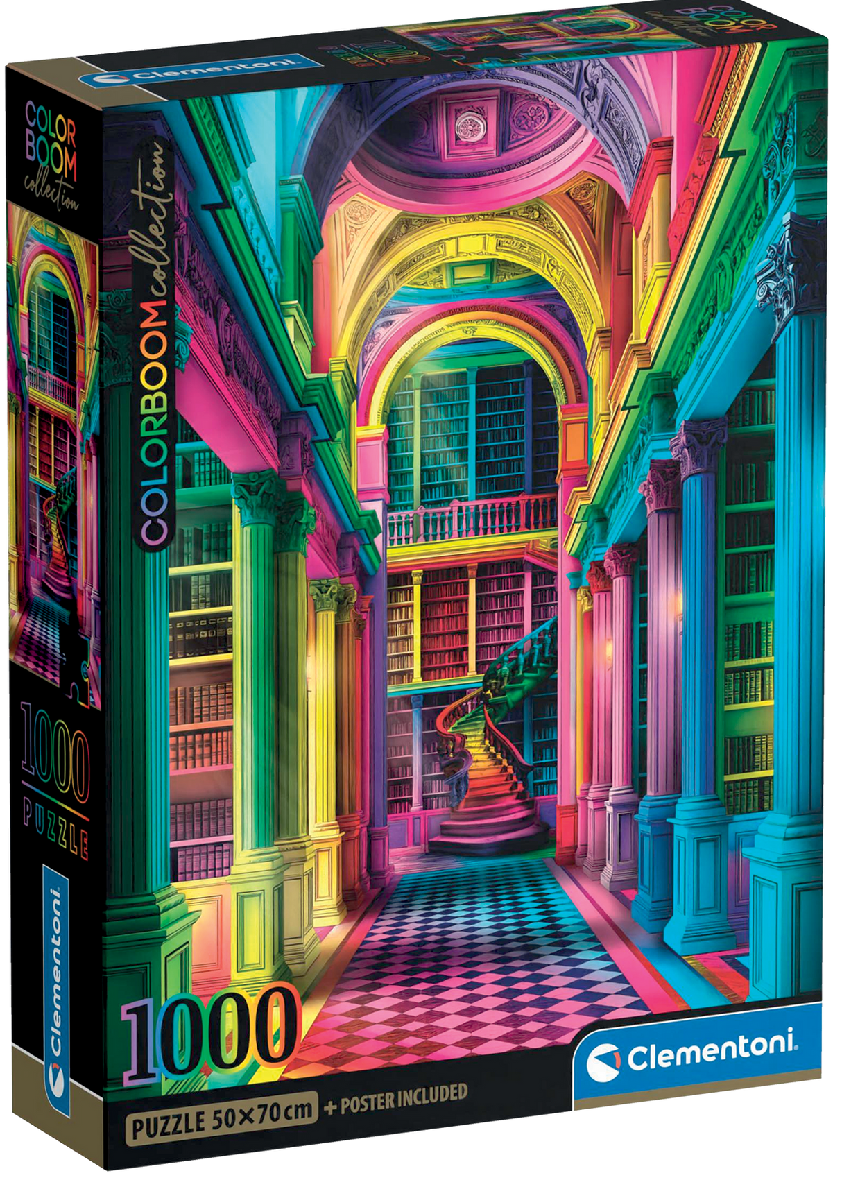 Clementoni: Colorboom Athenaeum - 1000pc Puzzle