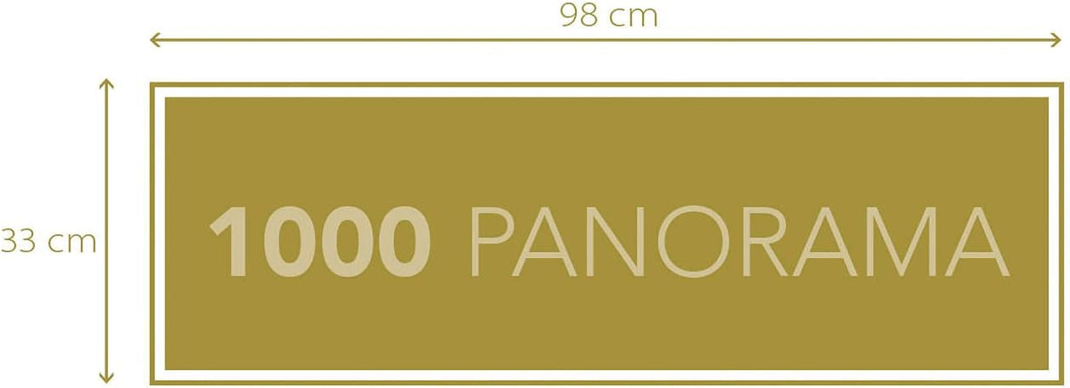 Clementoni Space Jigsaw Puzzle - 1000 Piece - Panorama - (39638)