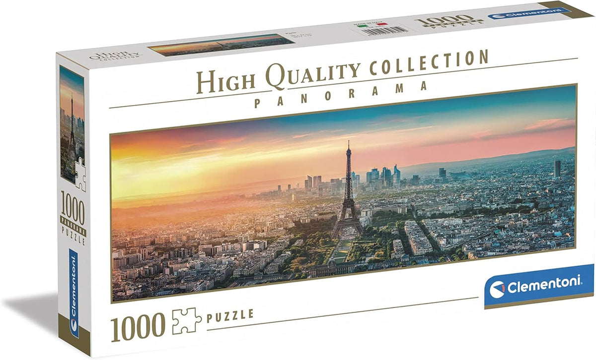 Clementoni Paris Jigsaw Puzzle - 1000 Piece - Panorama - High Quality Collection - (39641)