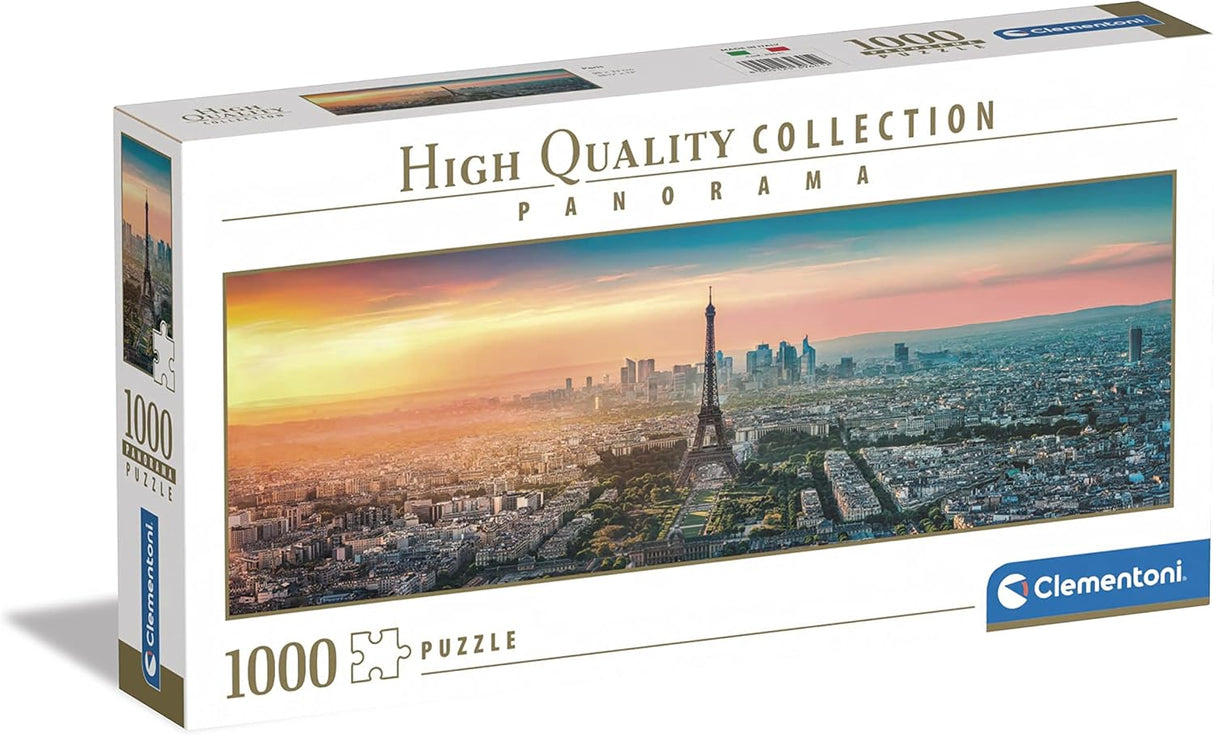 Clementoni Paris Jigsaw Puzzle - 1000 Piece - Panorama - High Quality Collection - (39641)
