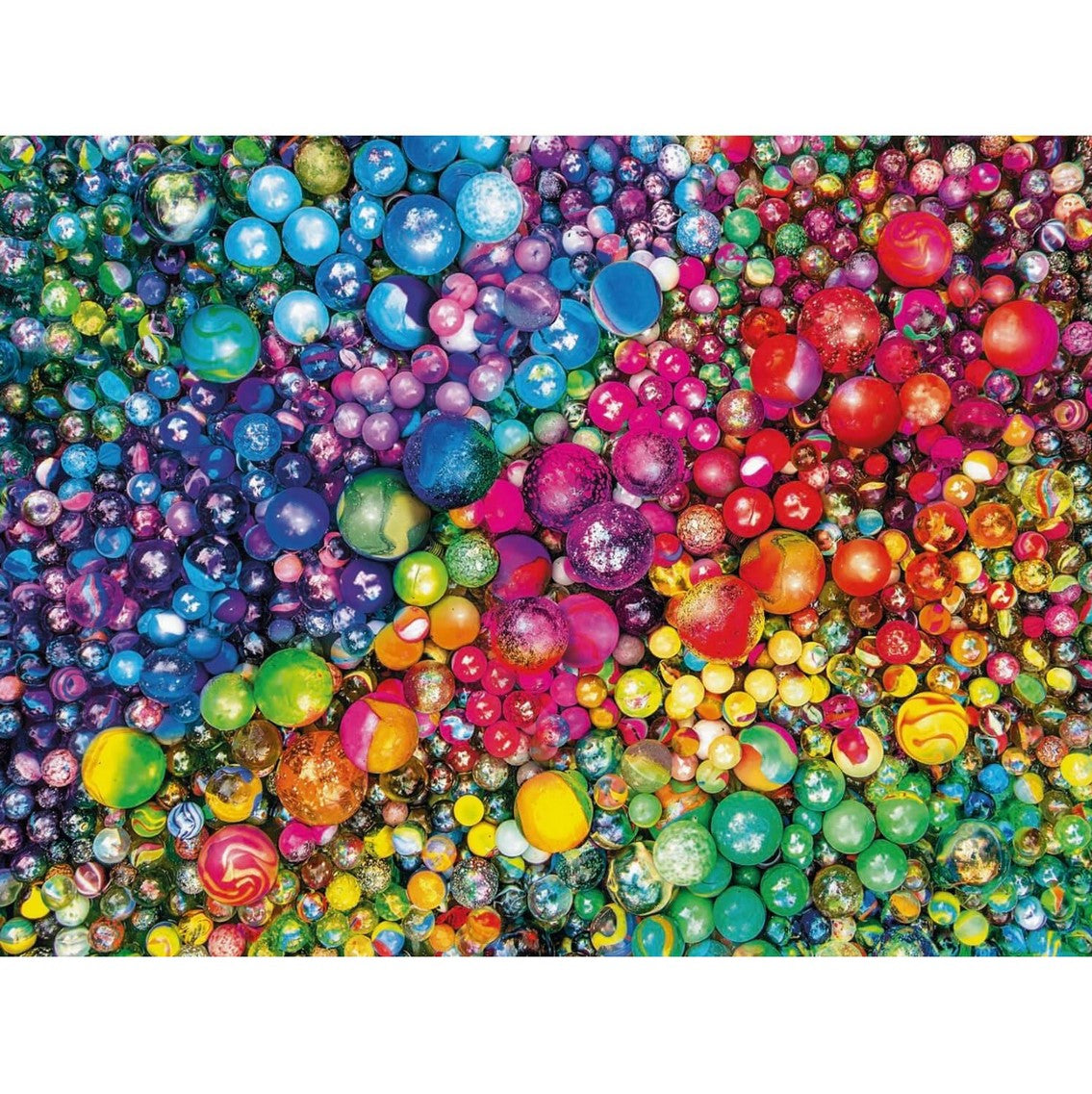 Clementoni Marbles Jigsaw Puzzle - 1000 Piece - Colorboom Collection - (39650)