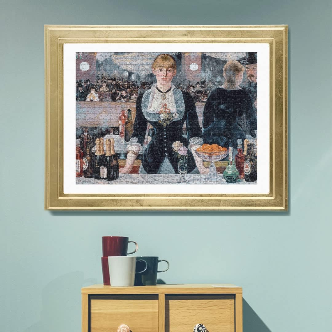 Clementoni Bar Folies Bergères Jigsaw Puzzle - 1000 Piece - Museum Collection - (39661)