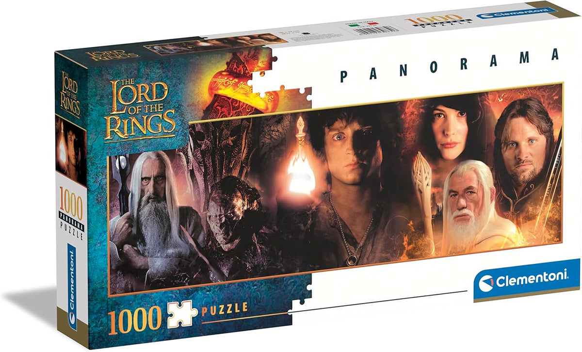 Clementoni The Lord of the Rings Jigsaw Puzzle - 1000 Piece - Panorama - (39739)