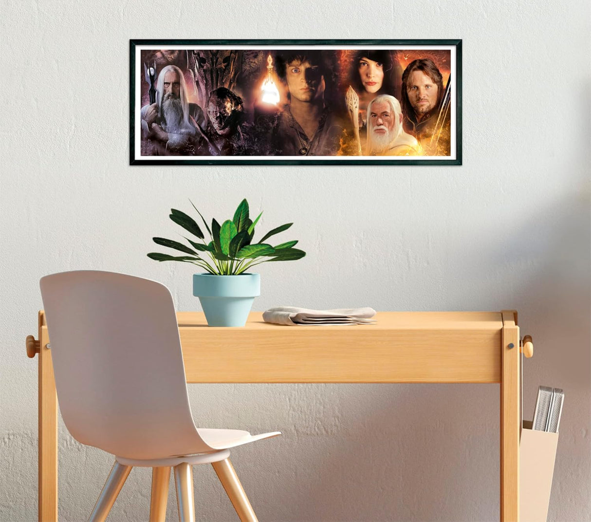 Clementoni The Lord of the Rings Jigsaw Puzzle - 1000 Piece - Panorama - (39739)