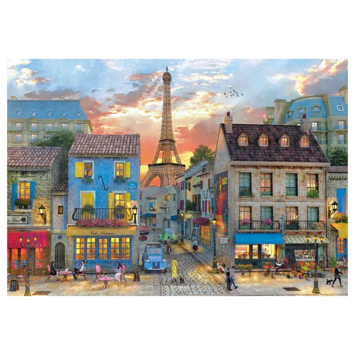 Clementoni: Streets of Paris - 1000pc Puzzle