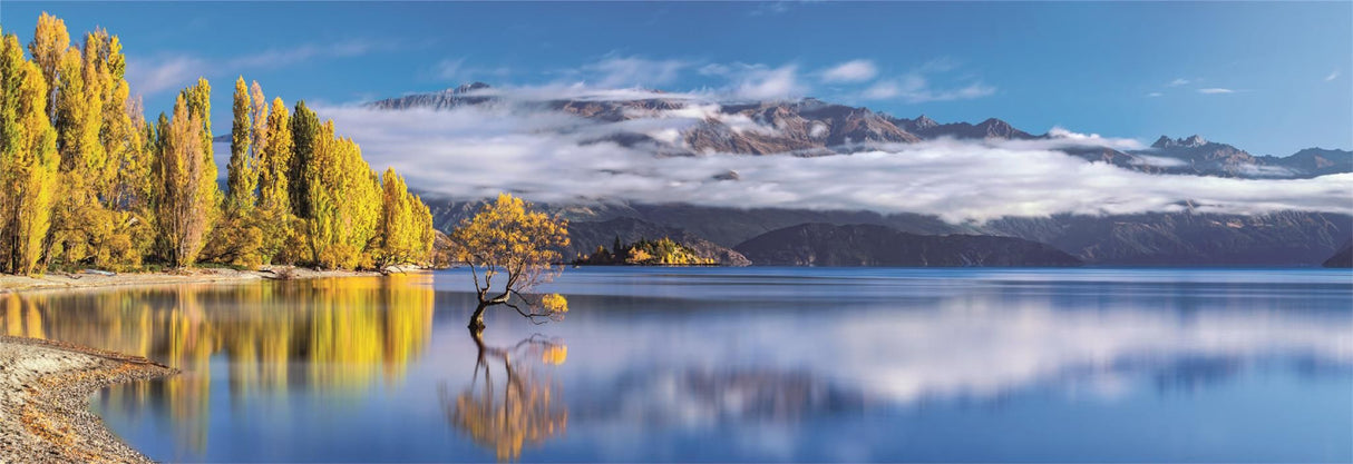 Clementoni: Wanaka's Golden Reflections - 1000pc Panorama Puzzle