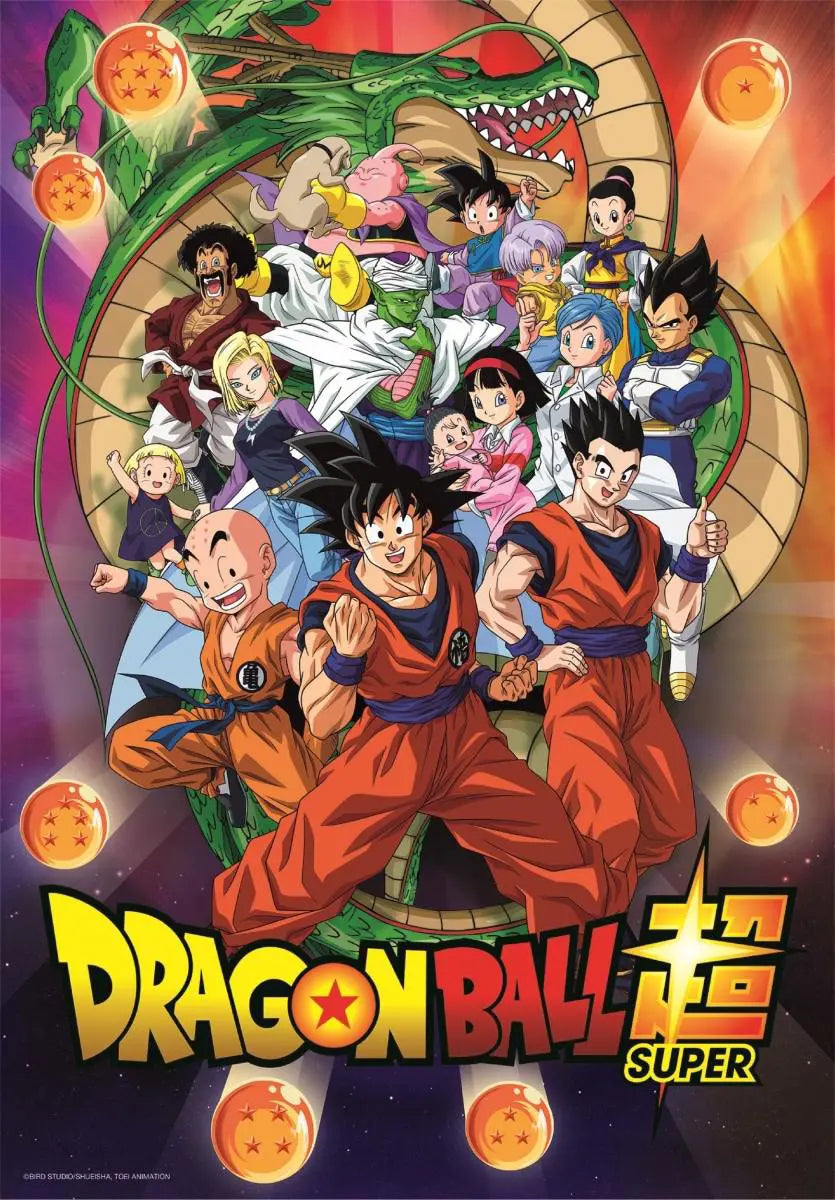 Clementoni Dragon Ball Super Jigsaw Puzzle - 1000 Piece - Poster Included - (39919)