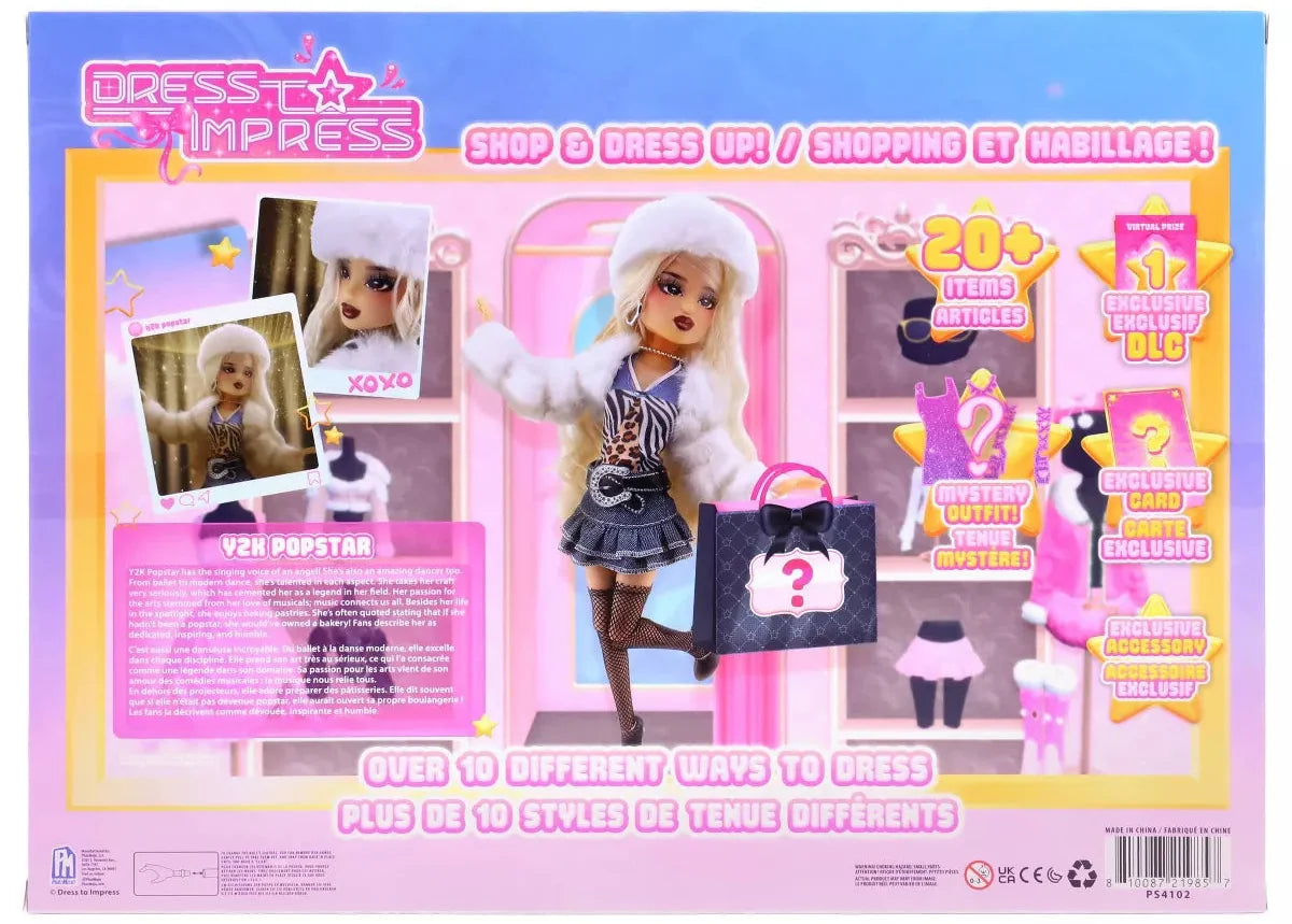 Dress To Impress: Y2K Popstar Chic Boutique - Deluxe Playset