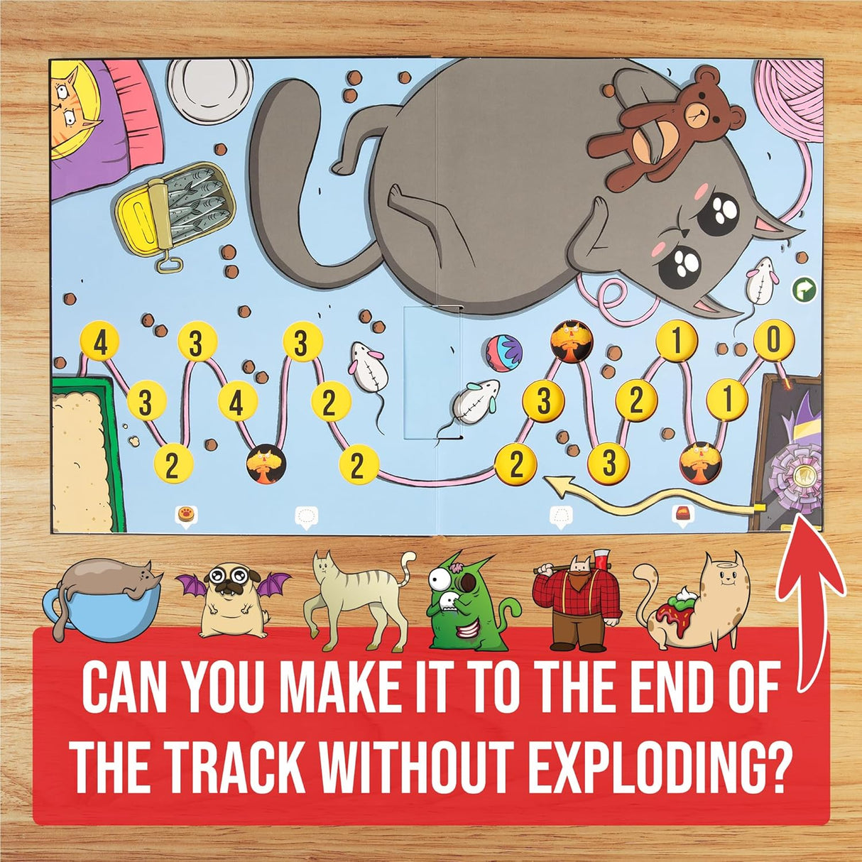 Exploding Kittens The Board Game Super Fan Edition (By Exploding Kittens)