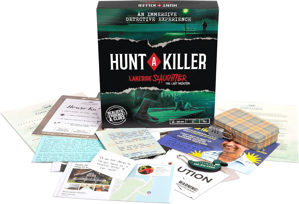 Hunt a Killer Mystery Game - Lakeside Slaughter