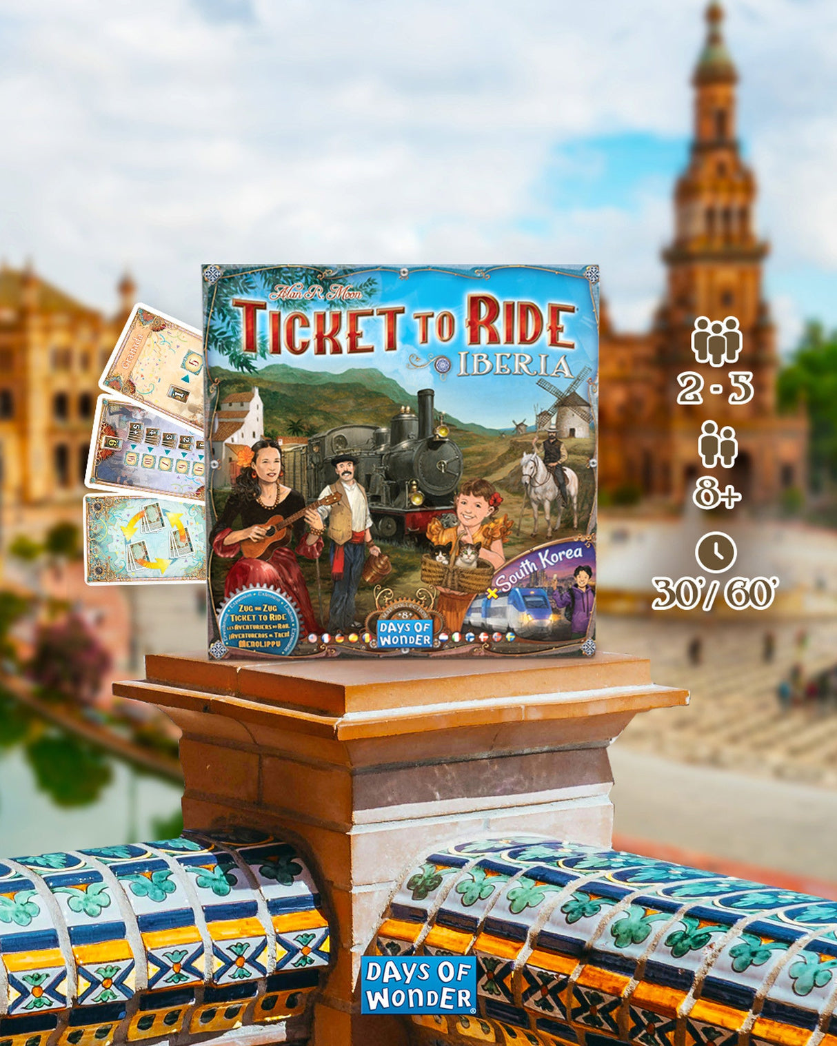 Ticket to Ride Map Collection Volume 8 Iberia & South Korea