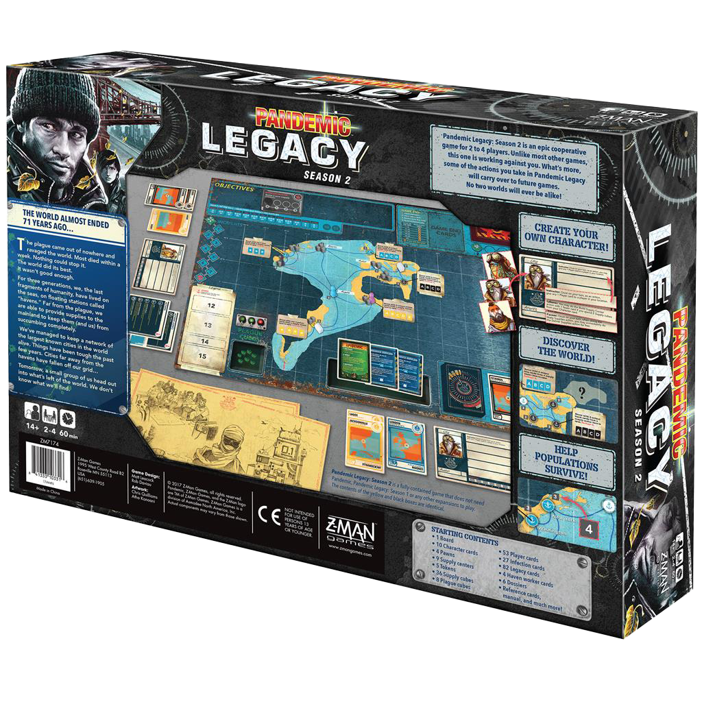 Pandemic - Legacy Season 2 (Black Edition)