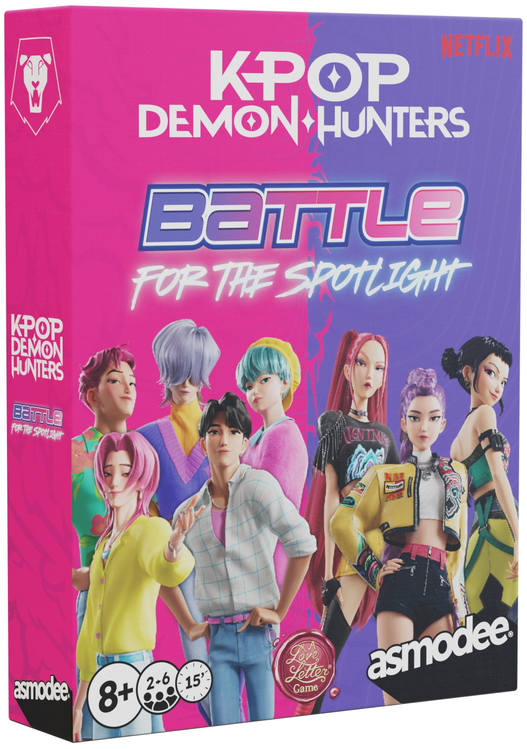 K-Pop Demon Hunters Battle for the Spotlight (A Love Letter Game)